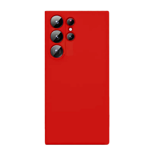 Matte Red Soft Case (Galaxy S24 Ultra)