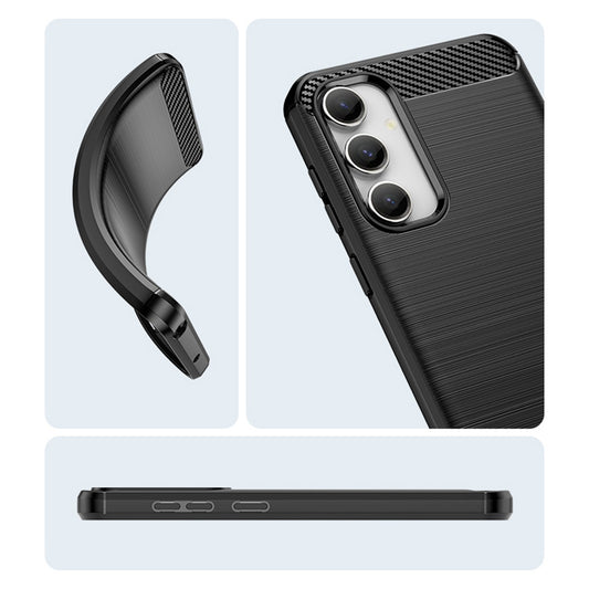 Black Brushed Metal Case (Galaxy S23 FE)