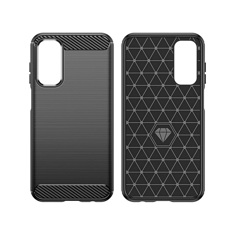 Black Brushed Metal Case (Galaxy A35)