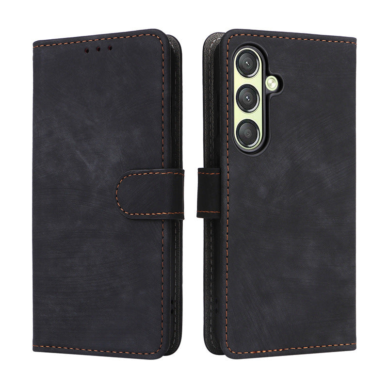 Black Wallet Case (Galaxy S24)