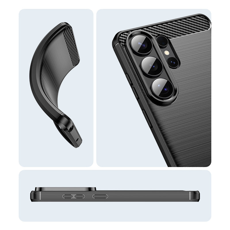 Black Brushed Metal Case (Galaxy S26 UItra)