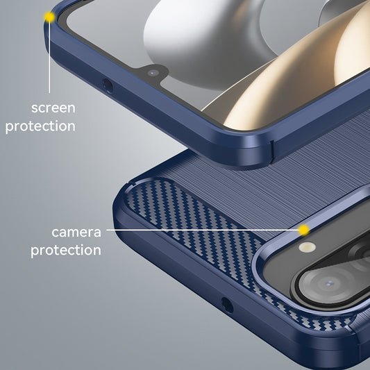 Black Brushed Metal Case (Galaxy A17)