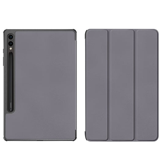 Grey Leather Folio Case (Galaxy Tab S11)