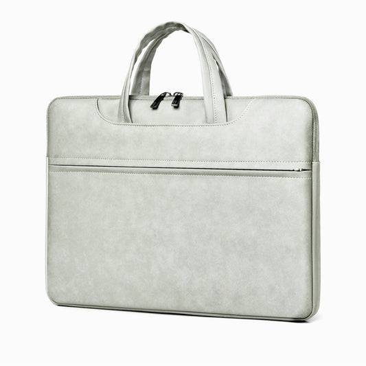 Mint Suede Messenger Bag