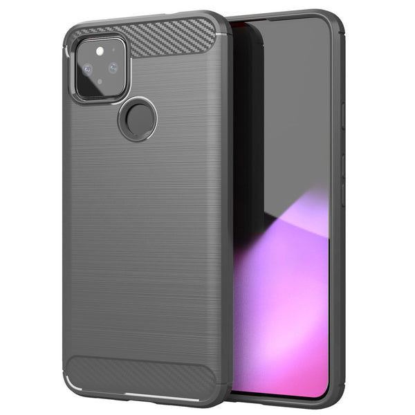 Grey Brushed Metal Case (Pixel 4a 5G)