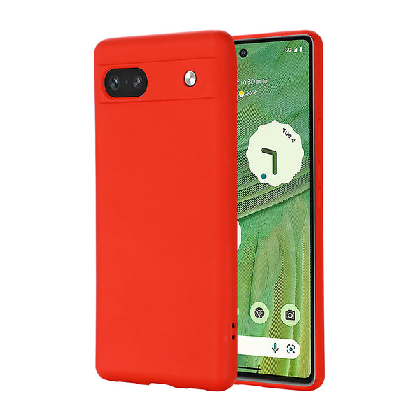 Matte Red Soft Case (Pixel 7a)