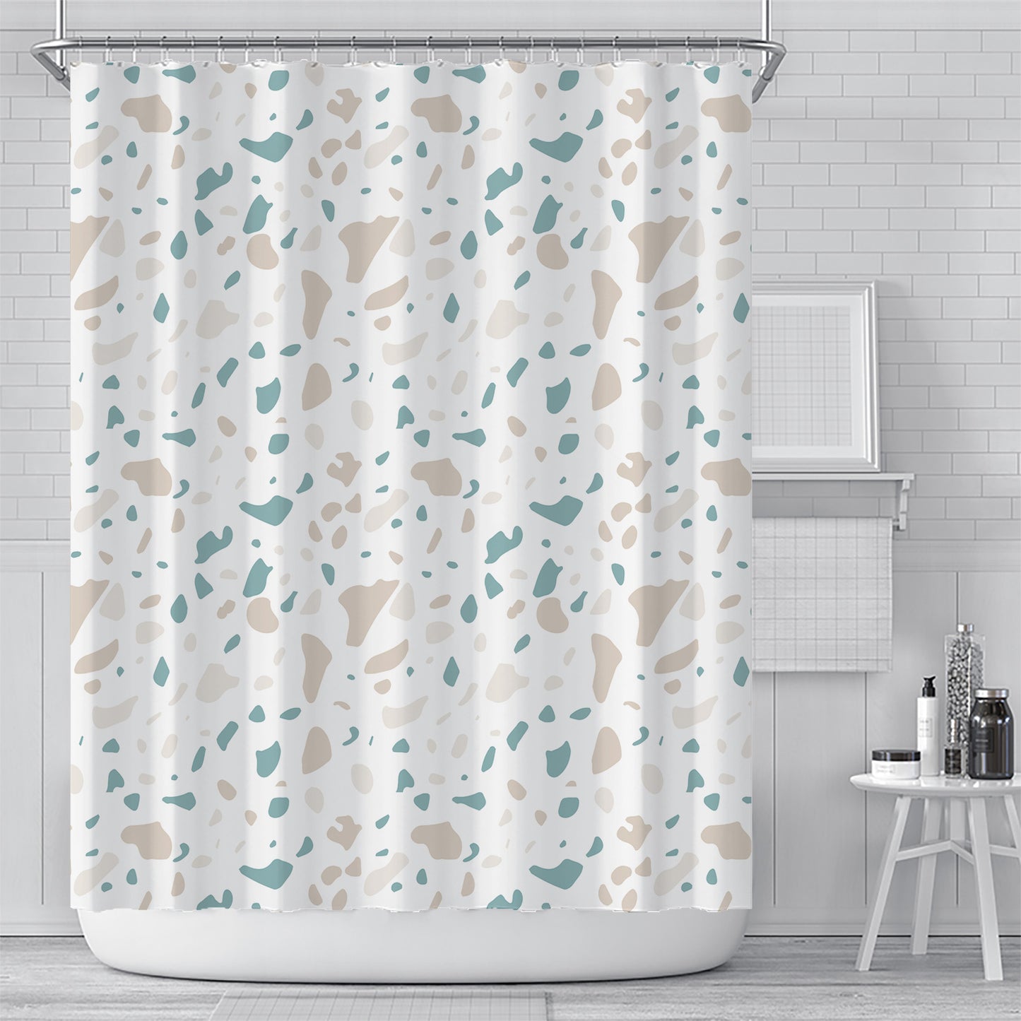 Terrazzo Shower Curtain