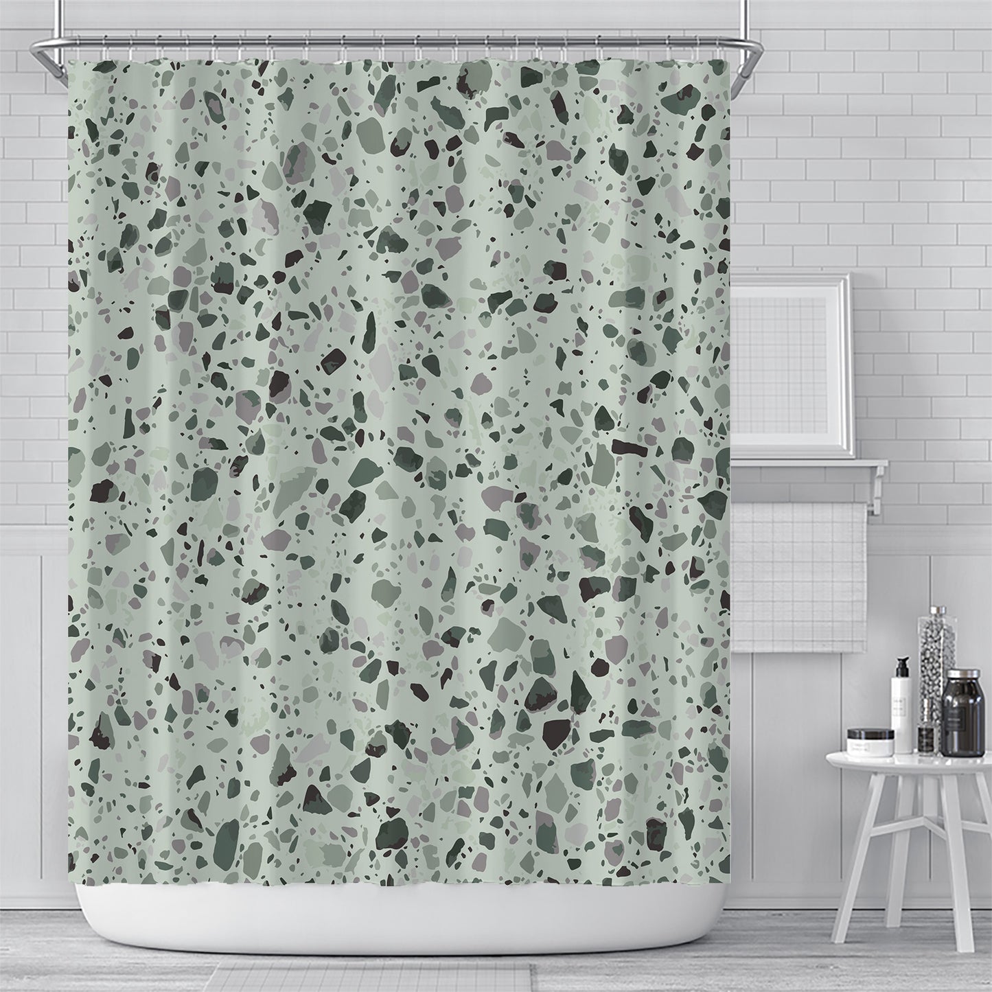 Basil Shower Curtain