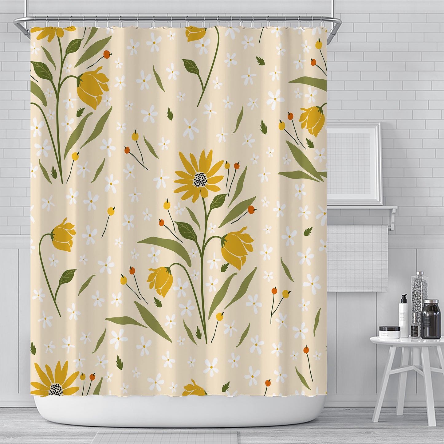 Perennials Shower Curtain