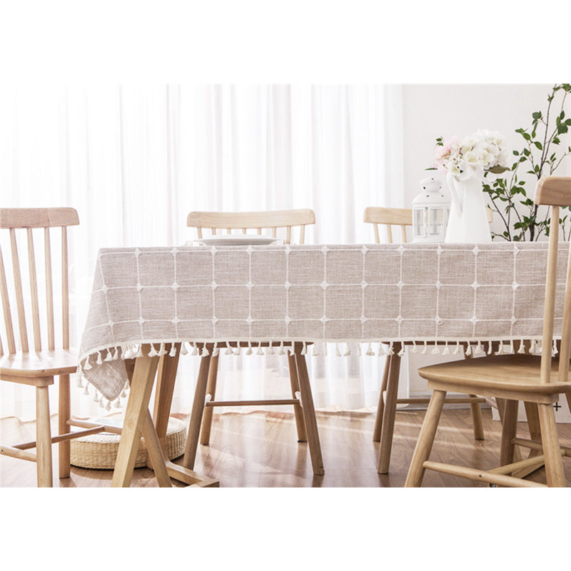 Lattice Cotton Table Cloth