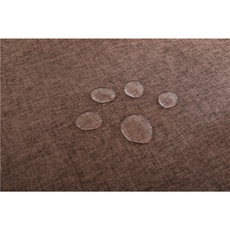 Brown Vinyl Table Cloth