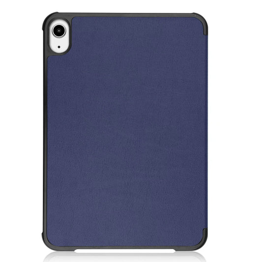 Navy Leather Folio Case with Smart Cover (iPad Mini 6 / Mini 7)