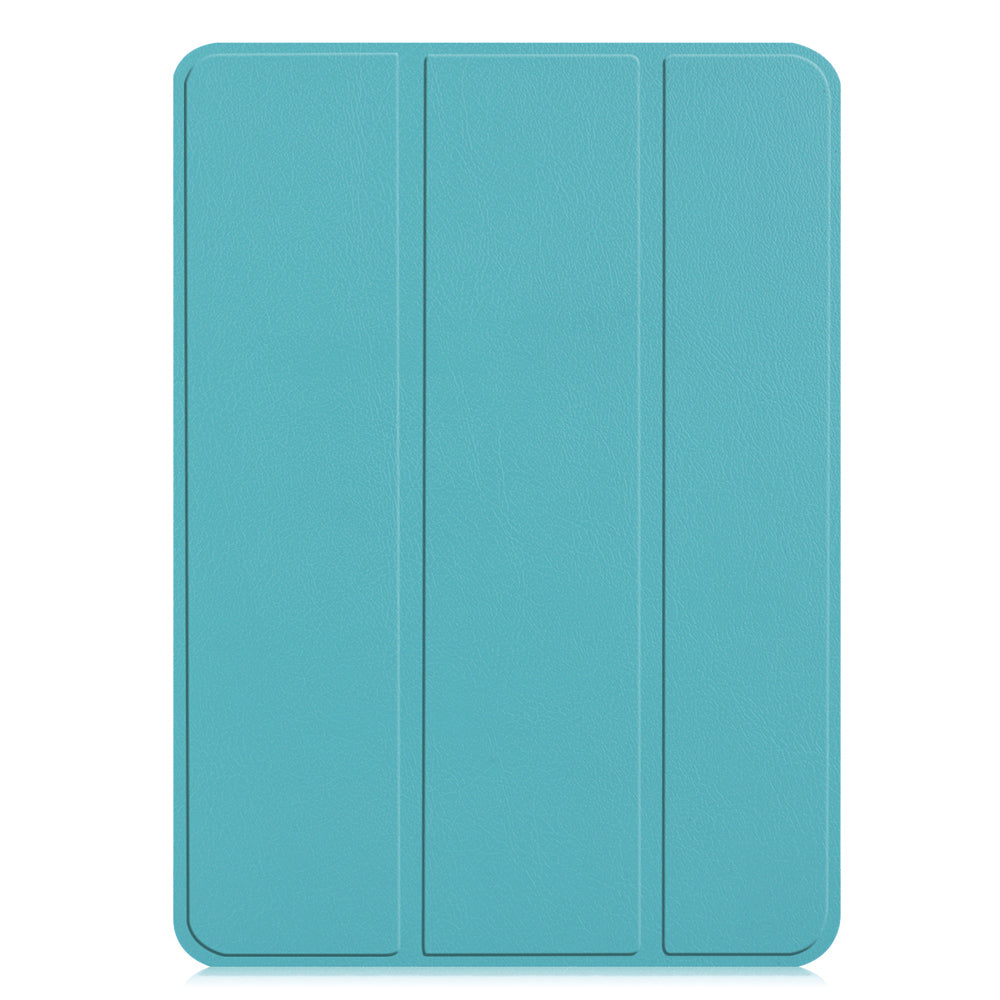 Teal Leather Folio Case with Smart Cover (iPad 10.2-inch 2019-2021)