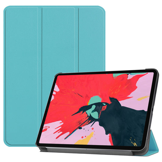 Teal Leather Folio Case with Smart Cover (iPad 10.2-inch 2019-2021)