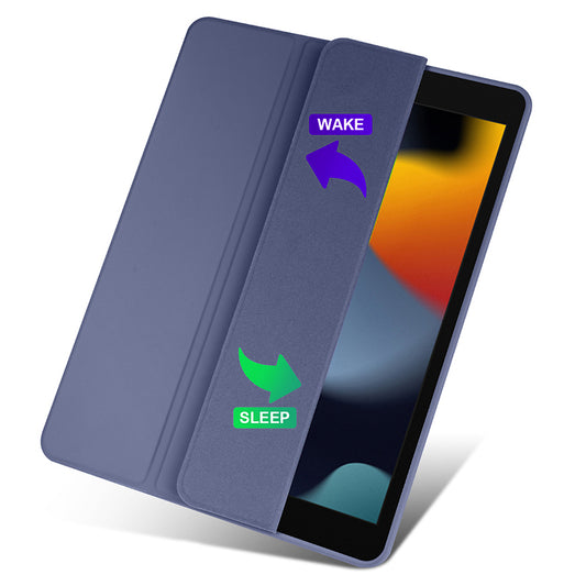 Navy Clear Folio Case with Smart Cover (iPad 10.2-inch 2019-2021)