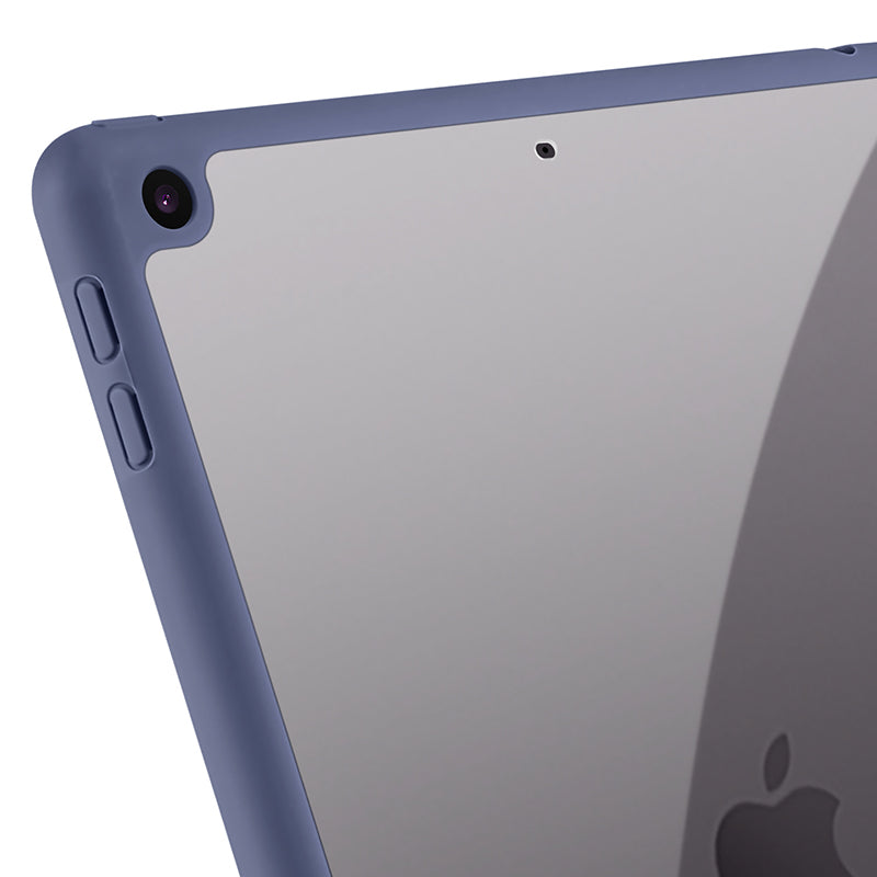 Navy Clear Folio Case with Smart Cover (iPad 10.2-inch 2019-2021)