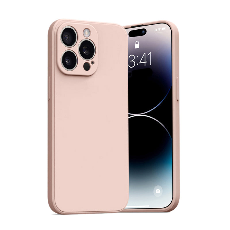 iPhone 14 Pro Maxケース　ヌードピンク Matte Pink Soft Case (iPhone 14 Pro Max) – PANDACO