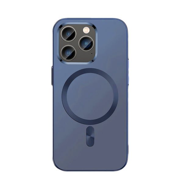 Navy MagSafe Soft Case (iPhone 15 Pro)