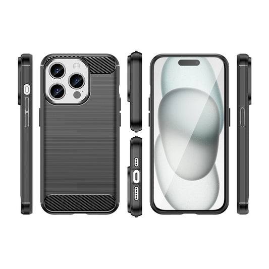 Black Brushed Metal Case (iPhone 16 Pro Max)