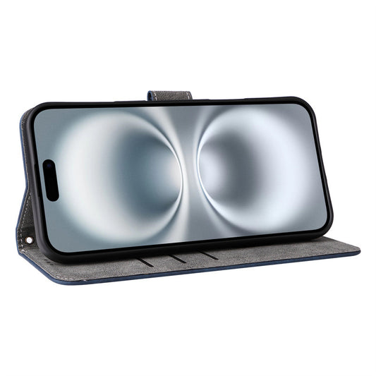 Navy Wallet Case (iPhone 16 Pro Max)