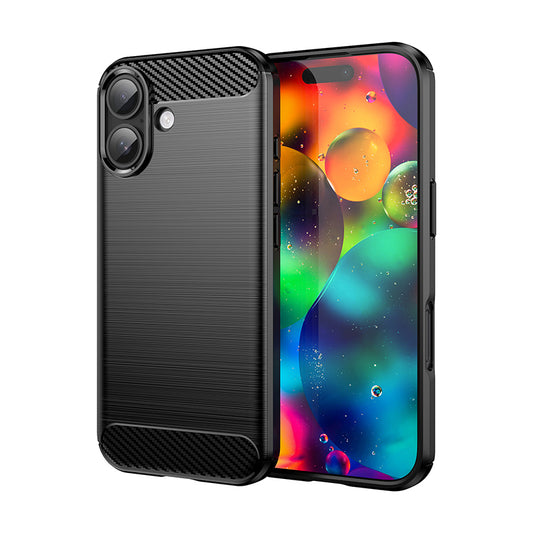 Black Brushed Metal Case (iPhone 17)