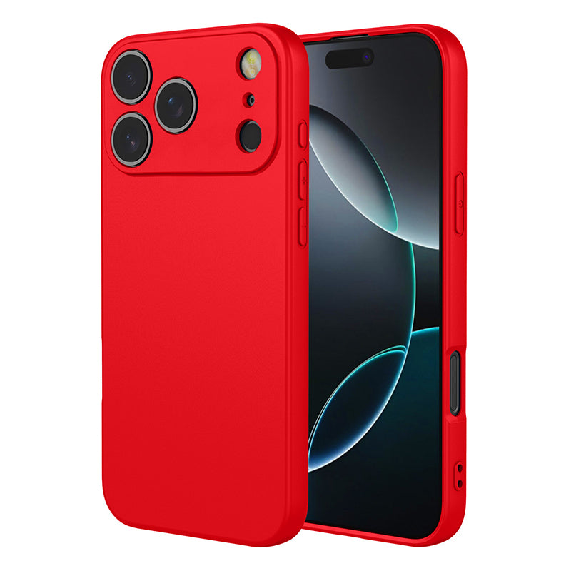 Matte Red Soft Case (iPhone 17 Pro) – PANDACO