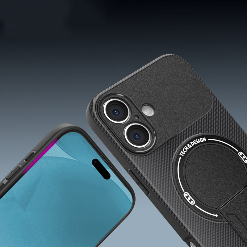 Navy MagSafe Kickstand Case (iPhone 17)