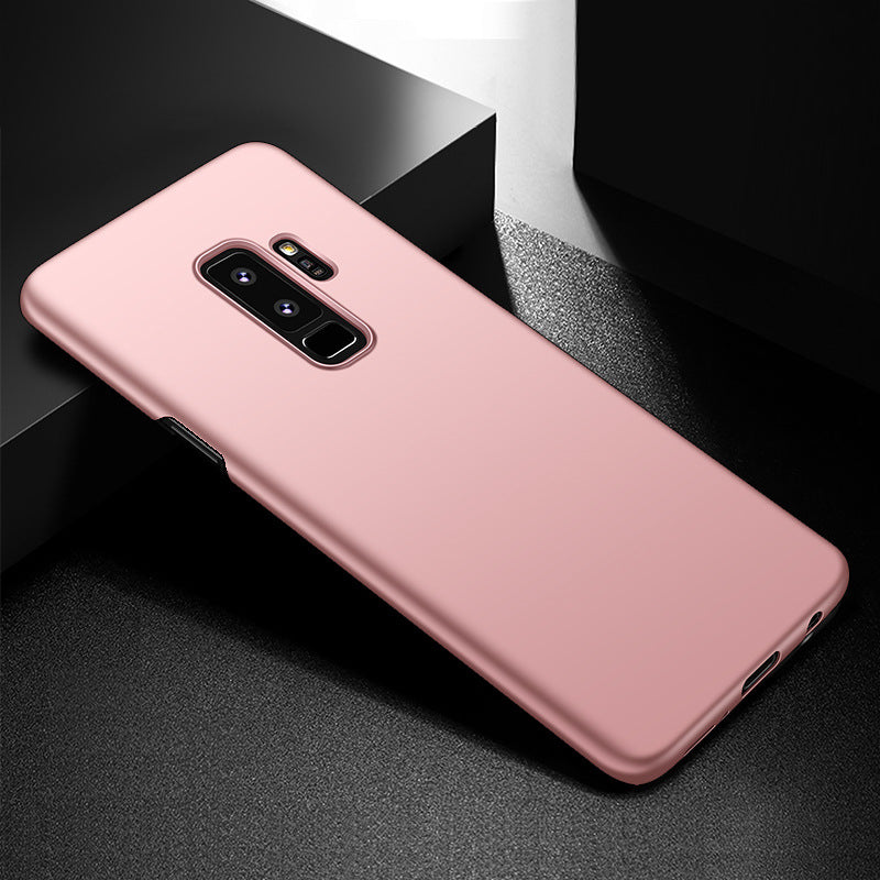 Metallic Rose Gold Hard Case (Galaxy S9+)