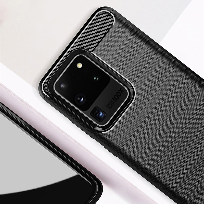 Black Brushed Metal Case (Galaxy S20 Ultra)