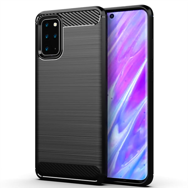 Black Brushed Metal Case (Galaxy S20+)