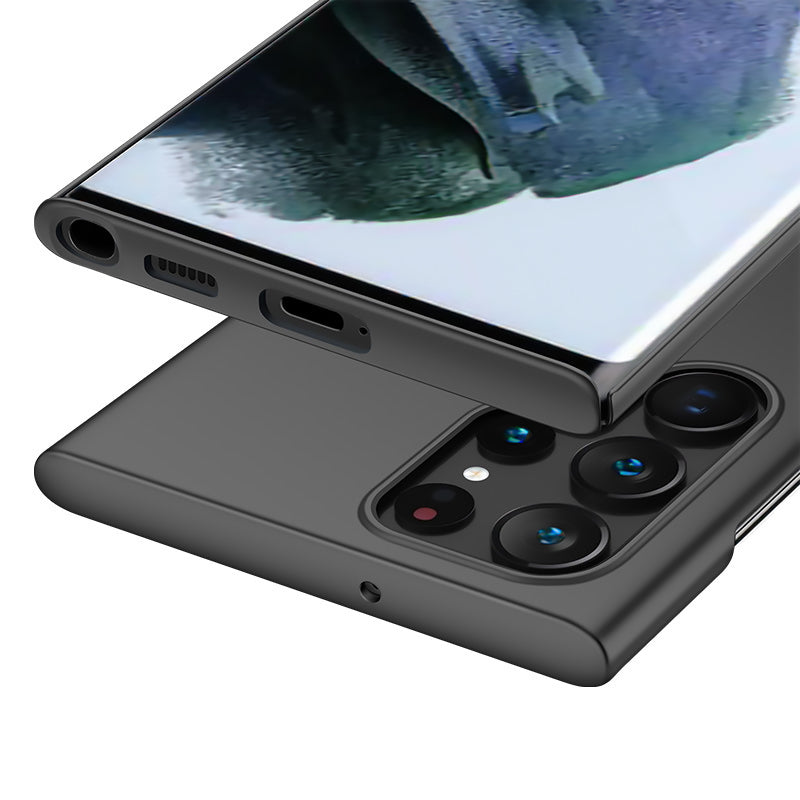 Metallic Rose Gold Hard Case (Galaxy S22 Ultra)