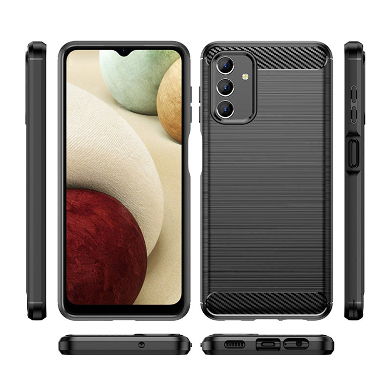 Black Brushed Metal Case (Galaxy A13 4G)
