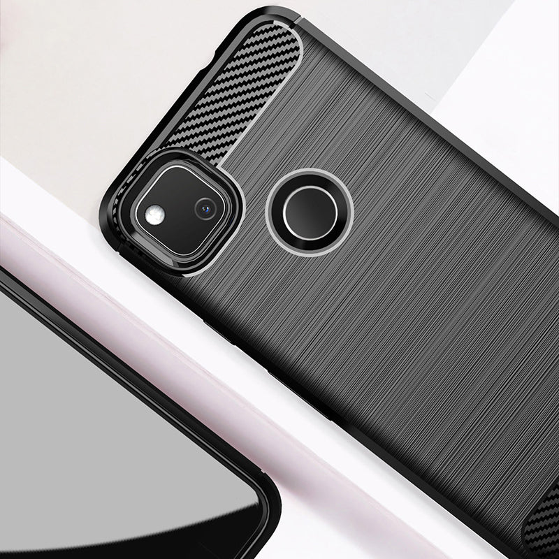 Grey Brushed Metal Case (Pixel 4a)