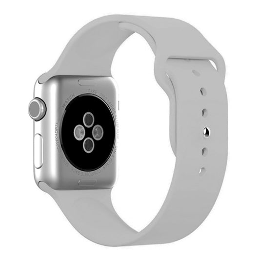 Pebble Grey Apple Watch Strap (38mm-42mm)