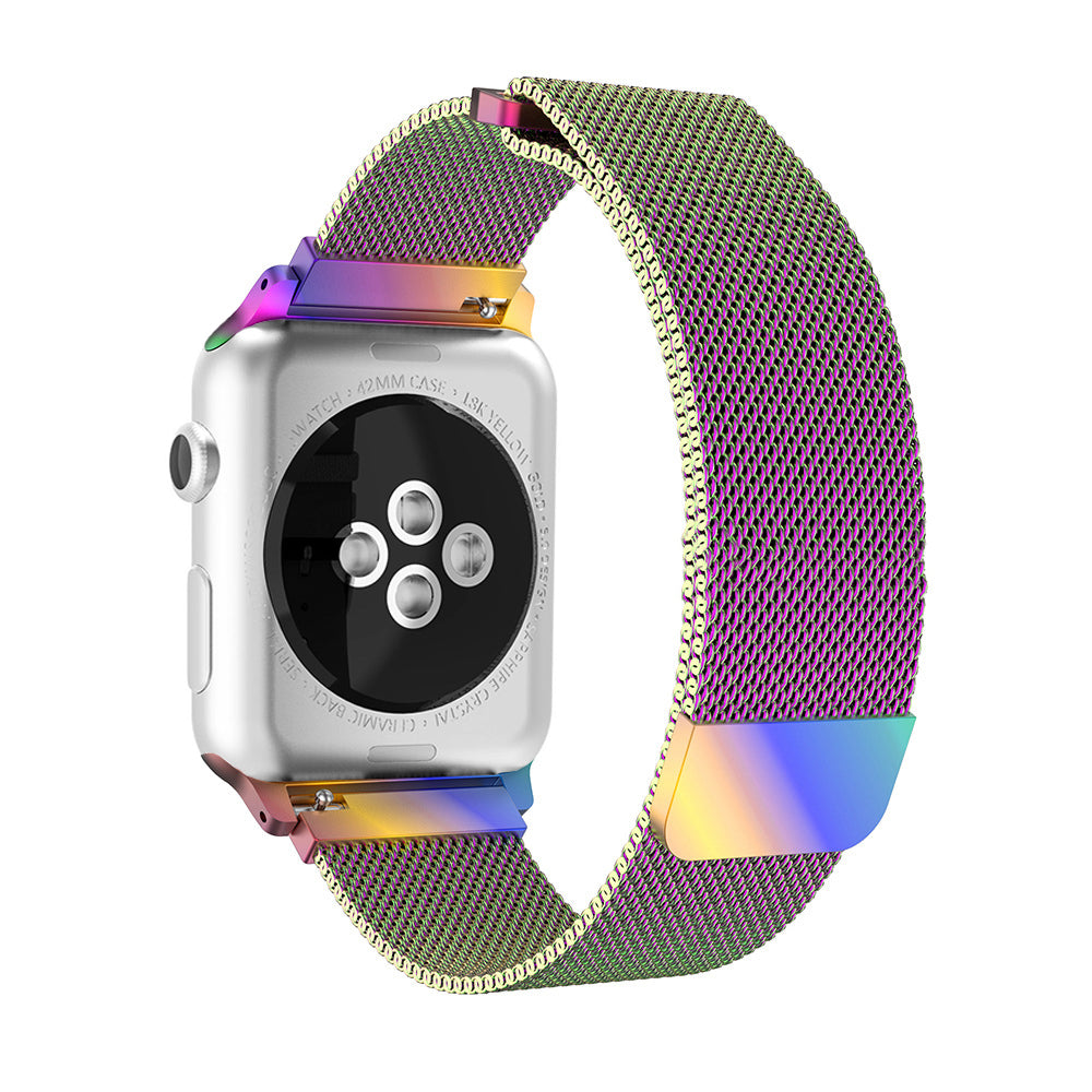 Rainbow Milan Mesh Apple Watch Strap (42mm-49mm)