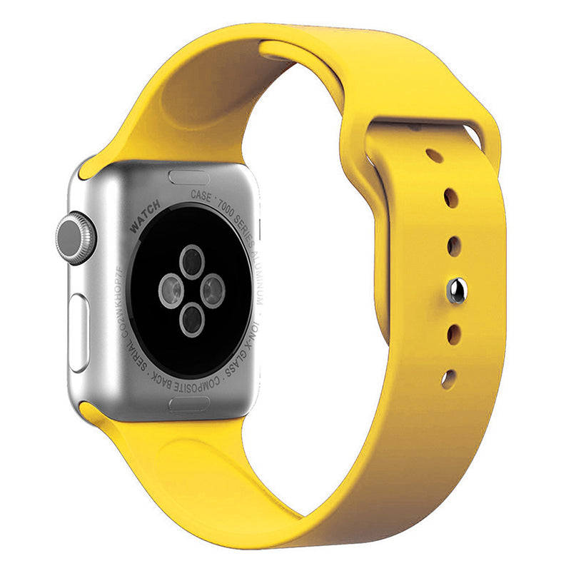 Black and yellow apple watch band cheap