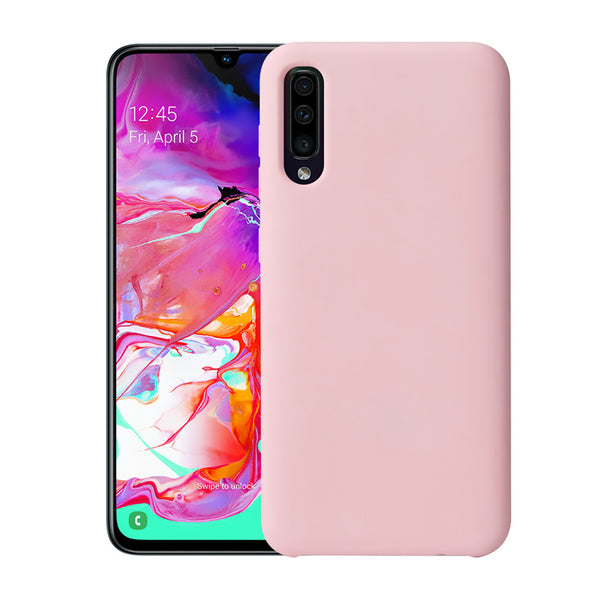 Matte Pink Soft Case (Galaxy A70)
