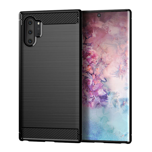 Black Brushed Metal Case (Galaxy Note 10+)