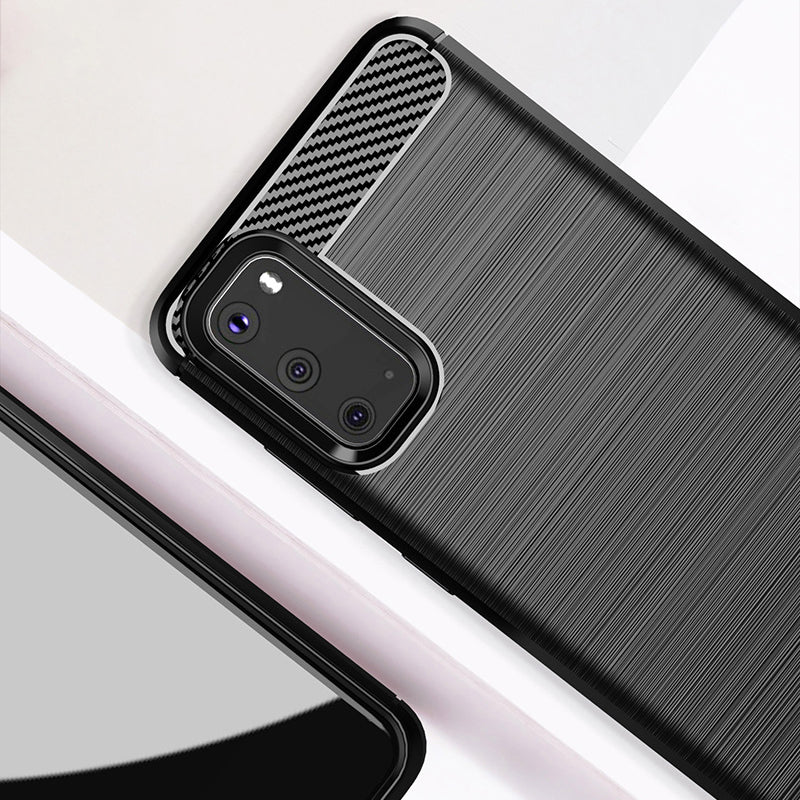 Black Brushed Metal Case (Galaxy S20)
