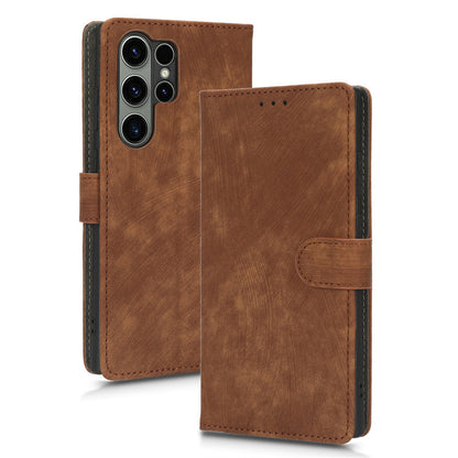 Brown Wallet Case (Galaxy S25 Ultra)