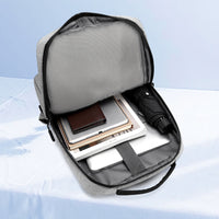 Grey Oxford Cloth Everyday Backpack