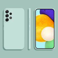 Matte Mint Blue Soft Case (Galaxy A53)