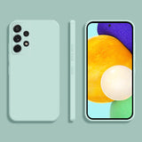 Matte Mint Blue Soft Case (Galaxy A53)