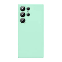 Matte Mint Blue Soft Case (Galaxy S24 Ultra)