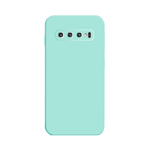 Matte Mint Blue Soft Case (Galaxy S10+)