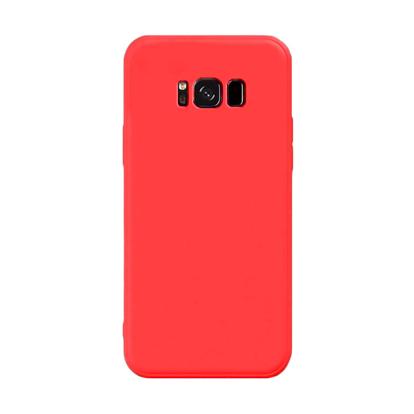 Matte Red Soft Case (Galaxy S8+)