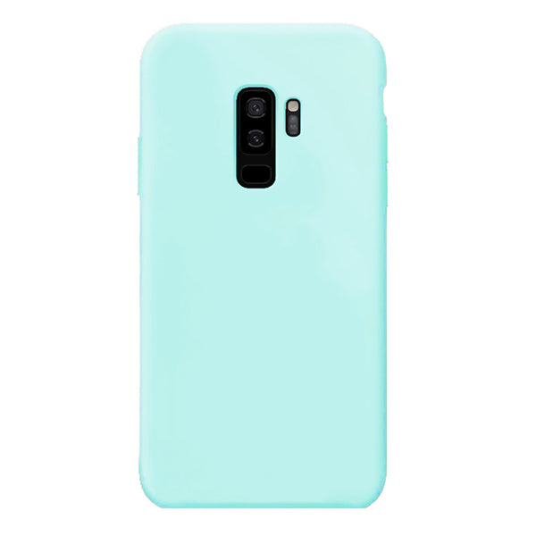Matte Mint Blue Soft Case (Galaxy S9+)