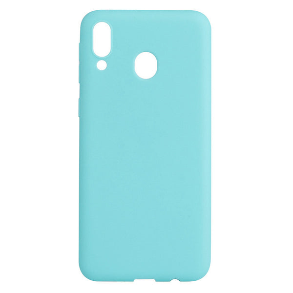 Matte Mint Blue Soft Case (Galaxy A20)