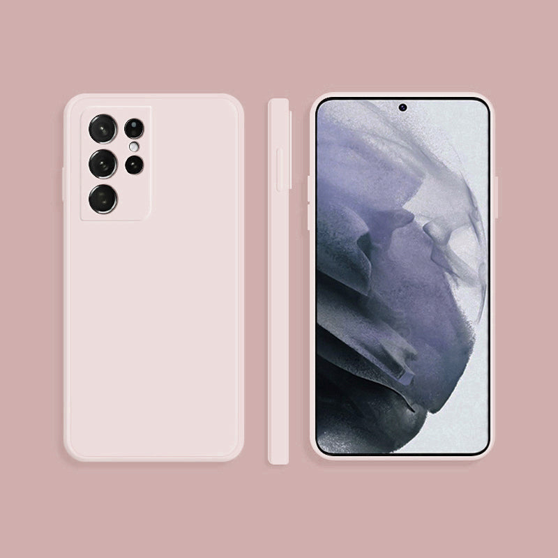 Matte Pink Soft Case (Galaxy S22 Ultra)