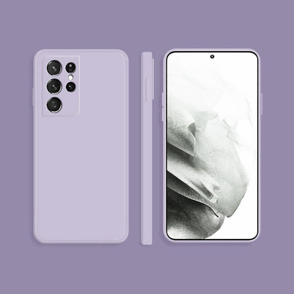 Matte Pastel Purple Soft Case (Galaxy S22 Ultra)